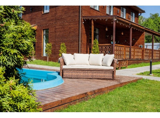 Диван-трансформер Violetta коричневый в Ростове-на-Дону