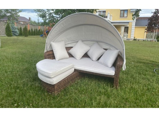 Диван-трансформер Violetta коричневый в Ростове-на-Дону