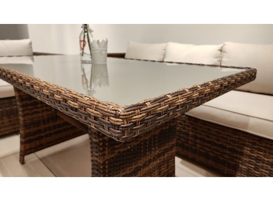 Комплект мебели KARL с обеденным столом (коричневый) в Ростове-на-Дону