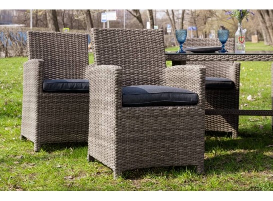 Обеденный комплект FIONA из искусственного ротанга в Ростове-на-Дону