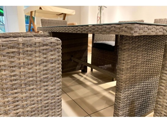 Обеденный комплект FIONA из искусственного ротанга в Ростове-на-Дону