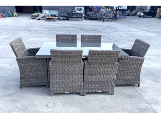 Обеденный комплект FIONA из искусственного ротанга в Ростове-на-Дону