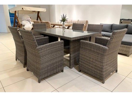 Обеденный комплект FIONA из искусственного ротанга в Ростове-на-Дону