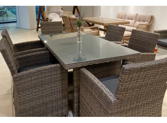 Обеденный комплект FIONA из искусственного ротанга в Ростове-на-Дону