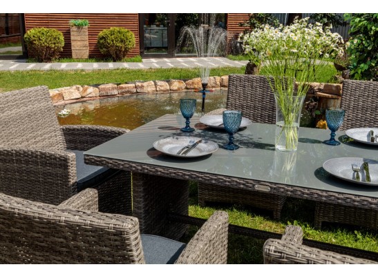 Обеденный комплект FIONA из искусственного ротанга в Ростове-на-Дону
