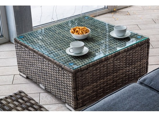 Лаунж-зона KARL с трёхместным диваном (серая) в Ростове-на-Дону