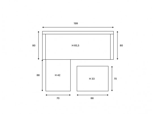 Комплект VICKY серый в Ростове-на-Дону