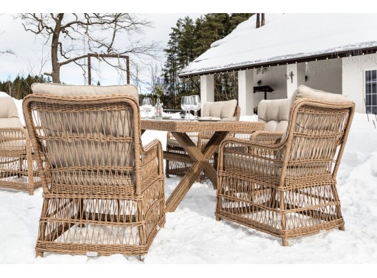 Обеденный комплект ISABELLA из искусственного ротанга в Ростове-на-Дону
