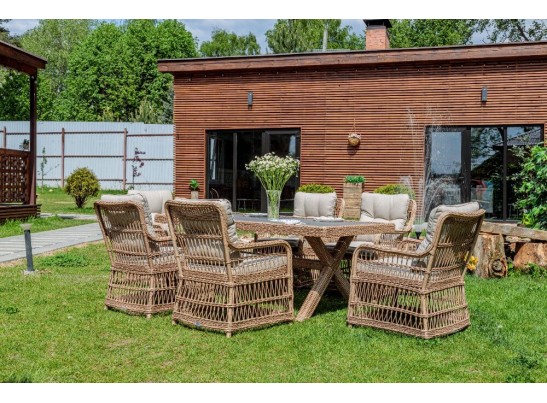 Обеденный комплект ISABELLA из искусственного ротанга в Ростове-на-Дону