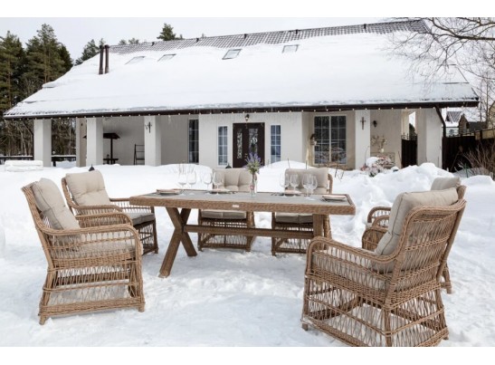 Обеденный комплект ISABELLA из искусственного ротанга в Ростове-на-Дону