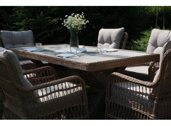 Обеденный комплект ISABELLA из искусственного ротанга в Ростове-на-Дону
