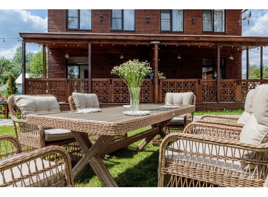 Обеденный комплект ISABELLA из искусственного ротанга в Ростове-на-Дону