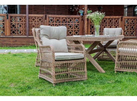 Обеденный комплект ISABELLA из искусственного ротанга в Ростове-на-Дону