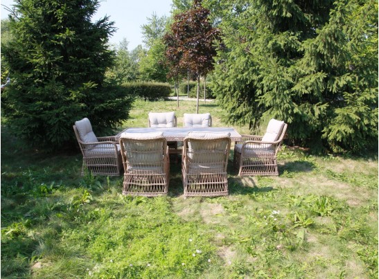 Обеденный комплект ISABELLA из искусственного ротанга в Ростове-на-Дону