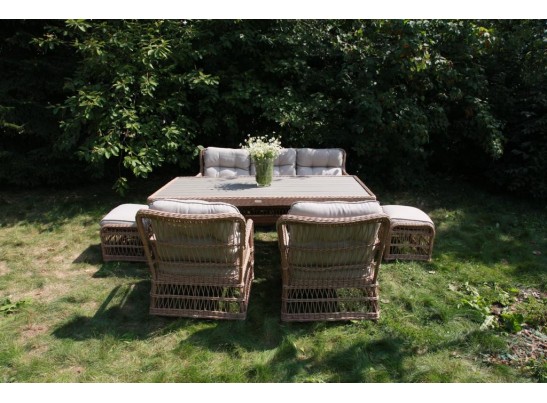 Обеденный комплект ALBERT из искусственного ротанга в Ростове-на-Дону