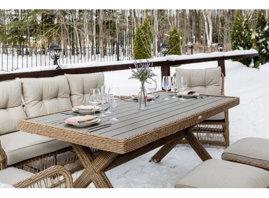 Обеденный комплект ALBERT из искусственного ротанга в Ростове-на-Дону
