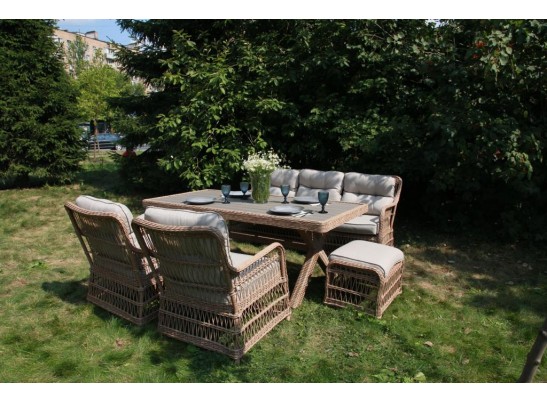 Обеденный комплект ALBERT из искусственного ротанга в Ростове-на-Дону