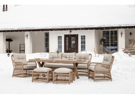 Обеденный комплект ALBERT из искусственного ротанга в Ростове-на-Дону