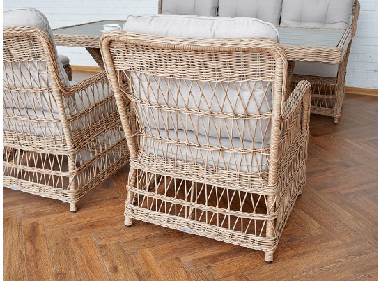 Обеденный комплект ALBERT из искусственного ротанга в Ростове-на-Дону