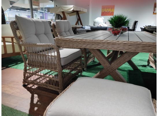 Обеденный комплект ALBERT из искусственного ротанга в Ростове-на-Дону