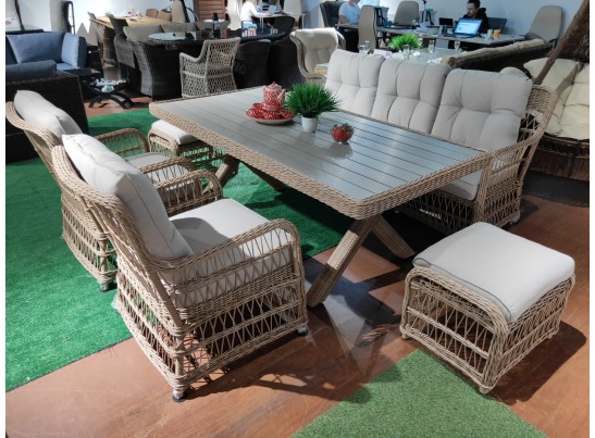 Обеденный комплект ALBERT из искусственного ротанга в Ростове-на-Дону