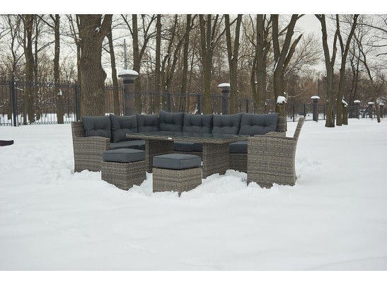 Угловой комплект Genry из искусственного ротанга в Ростове-на-Дону