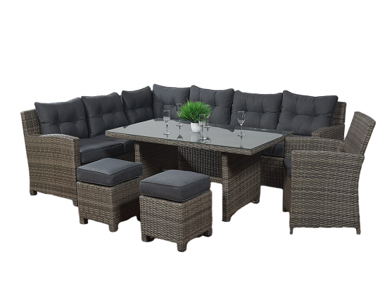 Угловой комплект Genry из искусственного ротанга в Ростове-на-Дону