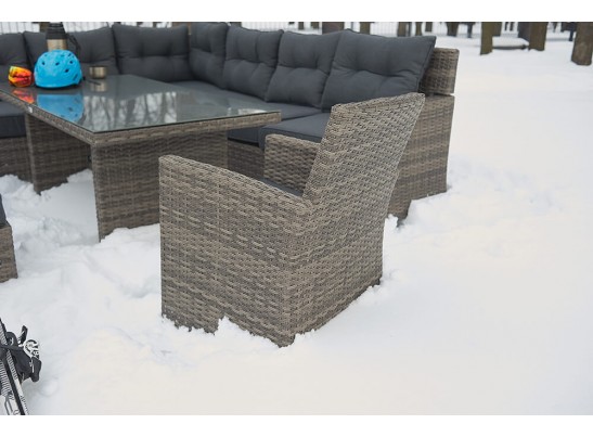 Угловой комплект Genry из искусственного ротанга в Ростове-на-Дону