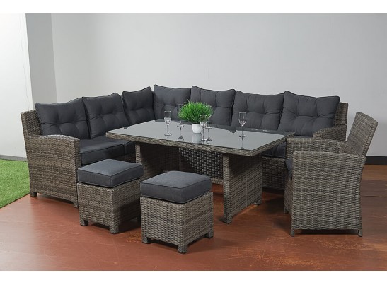 Угловой комплект Genry из искусственного ротанга в Ростове-на-Дону