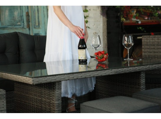 Угловой комплект Genry из искусственного ротанга в Ростове-на-Дону