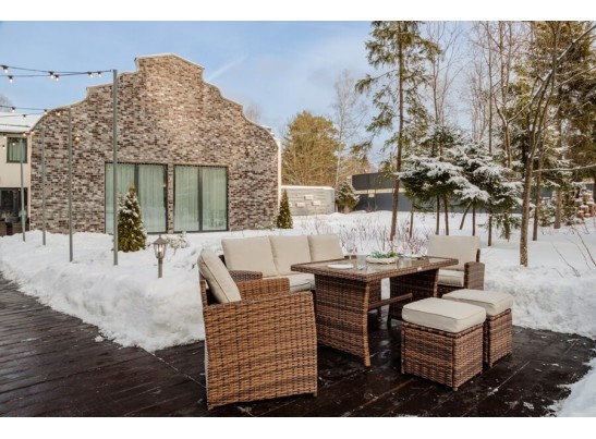 Комплект мебели ZOYA из искусственного ротанга (коричневый) в Ростове-на-Дону