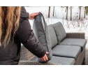 Комплект мебели ZOYA из искусственного ротанга (серый) в Ростове-на-Дону
