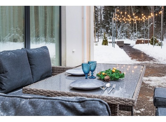 ZORRO серый комплект мебели из искусственного ротанга в Ростове-на-Дону