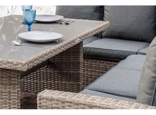 ZORRO серый комплект мебели из искусственного ротанга в Ростове-на-Дону