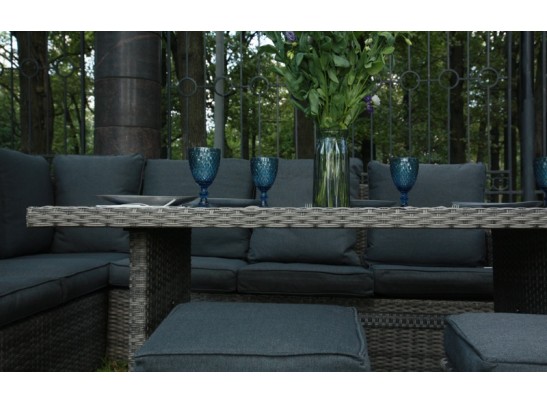 ZORRO серый комплект мебели из искусственного ротанга в Ростове-на-Дону