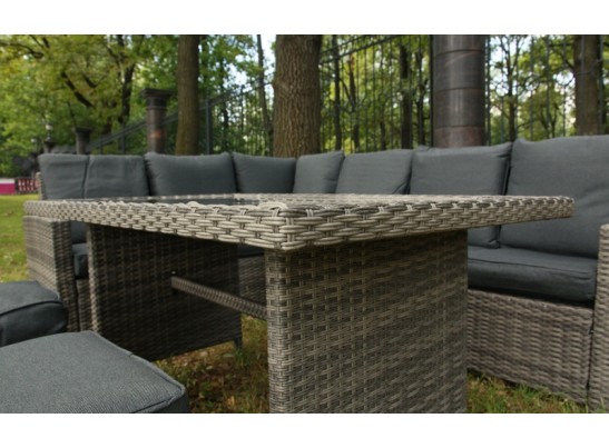 ZORRO серый комплект мебели из искусственного ротанга в Ростове-на-Дону