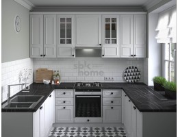 Кухня "Бьянка" 2220*2600*2220  (возможный вариант комплектации)