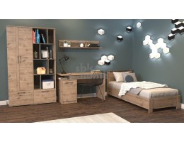 Подростковая мебель "Денвер" (возможный вариант комплектации), Дуб Веллингтон