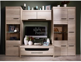 Гостиная Мале (2744*530*2000) возможный вариант комплектации