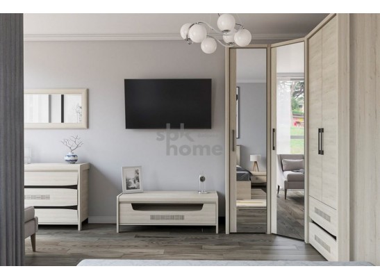 Спальня "Мале" (возможный вариант комплектации) в Ростове-на-Дону