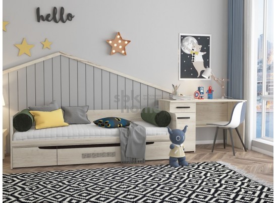 Подростковая мебель "Мале" (возможный вариант комплектации) в Ростове-на-Дону