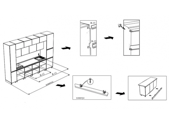 Профиль-ручка "Женева" 35