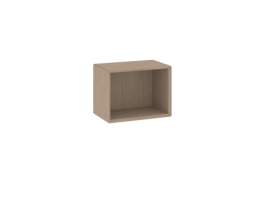 Полка навесная узкая "Каспер" коричневый