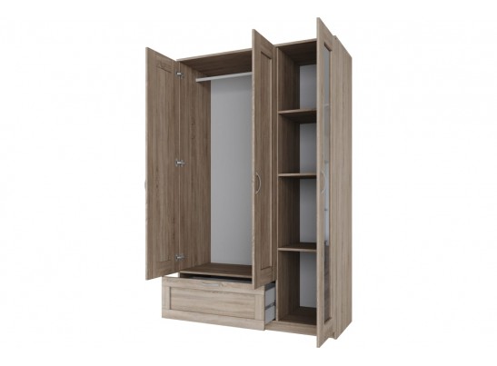 Шкаф 3 двери и 1 ящик СИРИУС 3 2.02.01.030.1 в Ростове-на-Дону