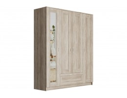 Шкаф 4 двери и 1 ящик с зеркалами СИРИУС 4 2.02.01.041.1 