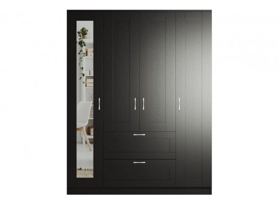 Шкаф 4 двери и 2 ящика с зеркалами СИРИУС 4 2.02.01.091.1 в Ростове-на-Дону