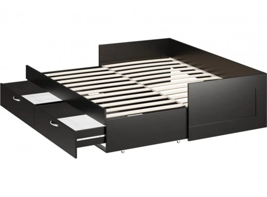 Кровать двуспальная раздвижная с ящиками СИРИУС в Ростове-на-Дону