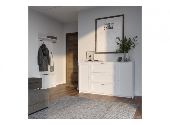 Вешалка настенная с полкой СИРИУС 2.02.11.260.1 в Ростове-на-Дону