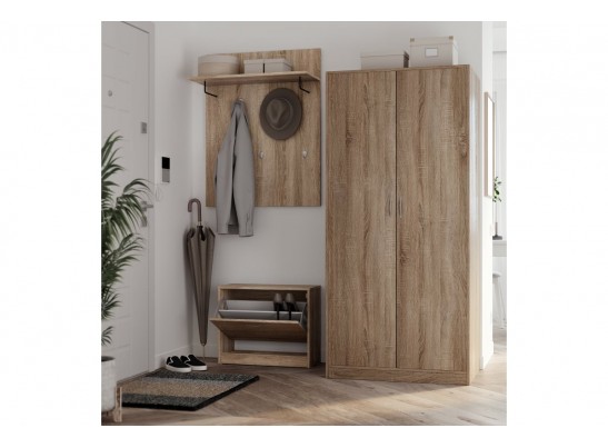 Вешалка настенная с полкой СИРИУС 2.02.11.260.1 в Ростове-на-Дону