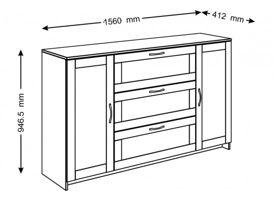 Тумба СИРИУС 2.02.03.290.1 в Ростове-на-Дону